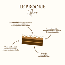 Charger l'image dans la galerie, Brookie Ultime (Cœur fondant et Ganache)